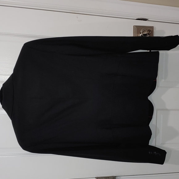 Alfani Button Down Blazer with Marbled Buttons/False pockets - Picture 4 of 7